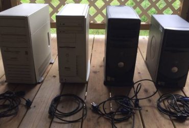 Dell, compaq presario (hp) computers desktop lot x4-all work – $125 (Lakeland)