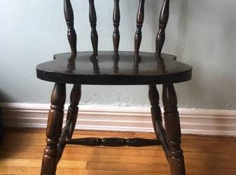 Wooden Spindle Chair (Elmhurst)