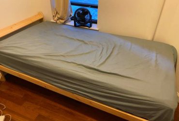 Free Twin IKEA Bed + Mattress (East Village, NY)