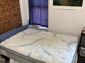 Full mattress and box spring in plastic cover (Inwood / Wash Hts)