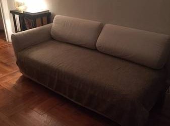 IKEA COUCH/ IKEA BOOKCASE in great condition (Inwood / Wash Hts)