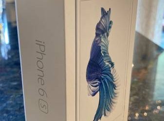 Apple iPhone 6S Silver 64 GB Unlocked – $195