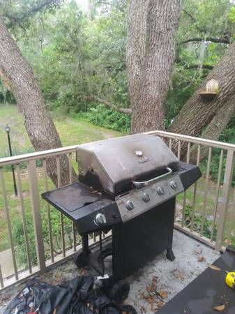 Stainless grill and cover (Altamonte Springs)