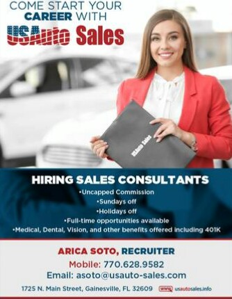 **Motivated Sales Consultants WANTED** (Clearwater)