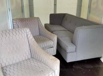 Free Bassett Sofa and 2Chairs (Fort Lauderdale)