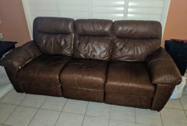 Leather Couch (Palm Harbor)
