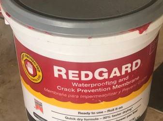 RedGard waterproof membrane bucket 1/2+ full (baycrest)