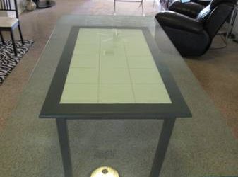 Glass table top