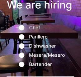 New Colombian restaurant in kendall! Looking for all positions! Se busca emplead (Miami)
