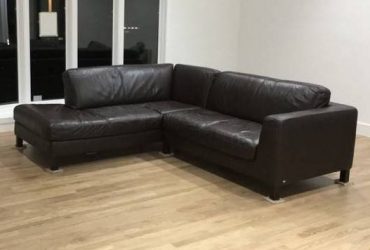 Sectional Leather sectional sofa couch !!