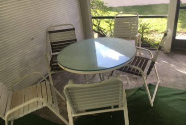 various outdoor furniture (boca raton)