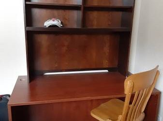 Free Desk and Hutch Two pieces (Spring Hill – Timber Pines)