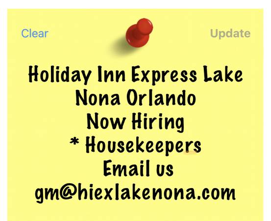 Housekeepers / Room Attendant (Lake Nona)