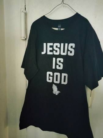 Free men's clothes xl JESUS IS GOD (BRONX)