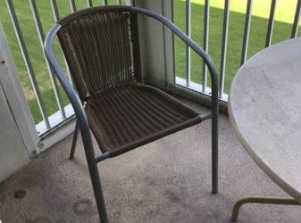 Patio chair (Palm Aire)