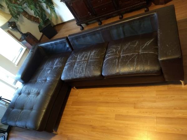 2-piece pleather sofa set  TX