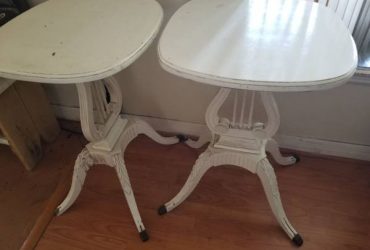 Lyre style tables… (Casselberry)