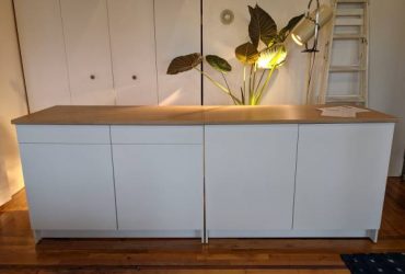 Two Free Ikea Knonxhult Cabinets, New Condition (Williamsburg)