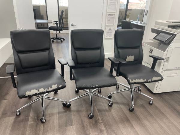 3 Office Chairs (Coral Gables)