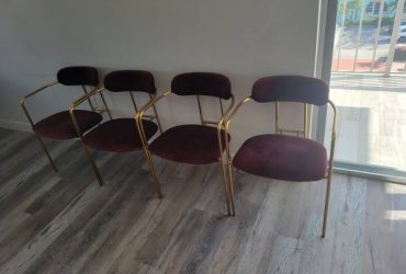 4 Chairs from Dinette set (Miami beach)
