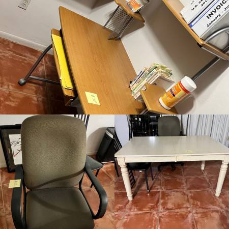 Miscellaneous furniture/ office supplies (North Miami)