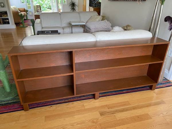 Bookcase, sofa console (Hollywood)