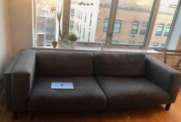 Free Couch-comfy & good condition (Clinton Hill) NY