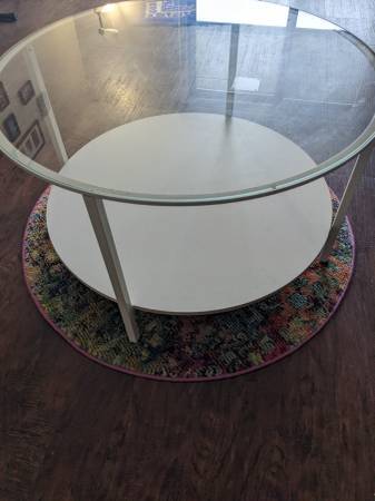 FREE coffee table and rug.