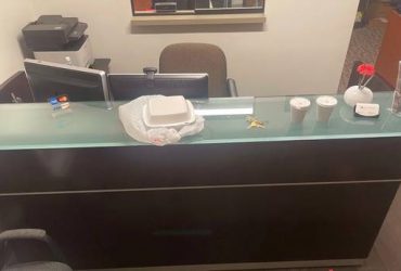 Office Receptionist Desk (635 and Coit)