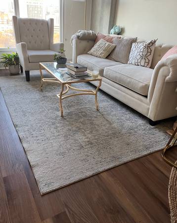 FREE RUGS (Jute rug and Area rug) (Downtown Austin)