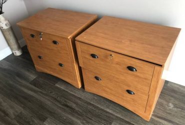 Wooden File Cabinets (Deerfield Beach)