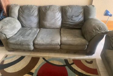Sofa and love seat (Cutler Bay)