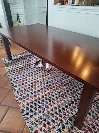 Dining table Pier One 84" (west palm beach)