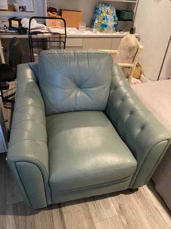 Sleeper Couch, Love Seat, Chair and Ottoman (Greenacres)