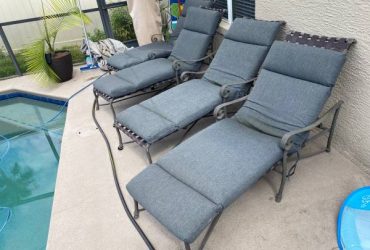 Free patio chairs (Hunters creek – orlando)