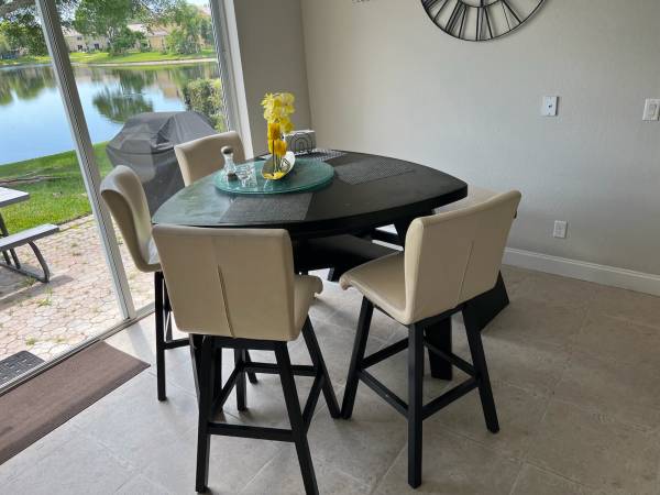 Table and chair set (Pompano Beach)