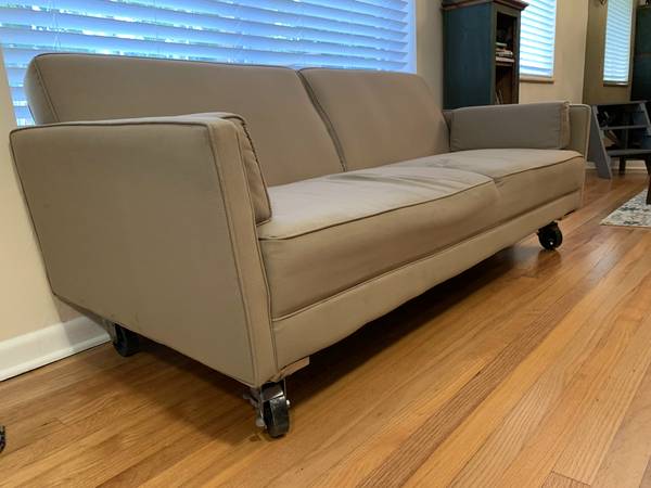 FREE – Futon with Caster wheels (West Palm Beach)