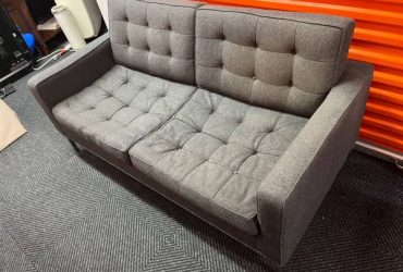 Replica 60’s style low-profile love seat (Crown Heights) NY