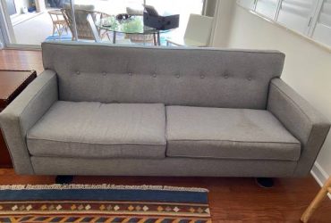 Contemporary sofa (somewhat bleached) (Jupiter)