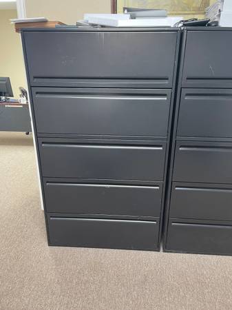 HON 5 drawer filing cabinets (Winter Garden)