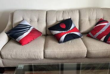 Contemporary 83″ Sofa Couch (Delray Beach)