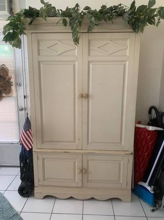 Armoire and kitchen hutch (Ft. Lauderdale)