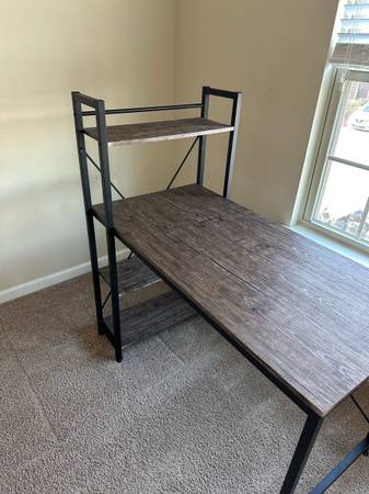 Study Desk with Shelves (Buford)