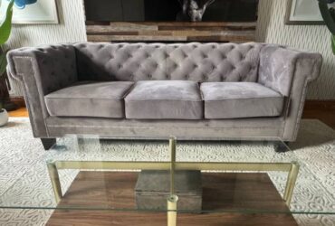 Chesterfield Tufted Velvet Sofa (Bedstuy) New York