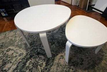 Ikea Svalsta nesting tables, white (Astoria) NY