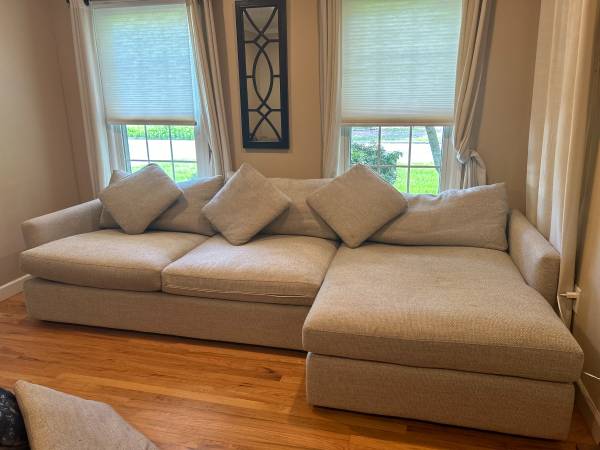 Free crate and barrel sectional (Middletown)