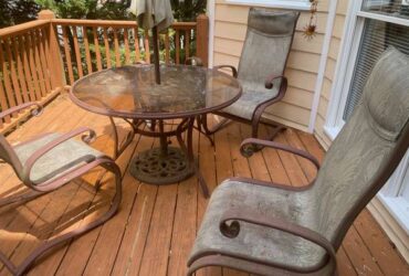 Set patio chairs (Lawrenceville)