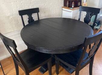 Dining Table and Chairs: must go by Wednesday 5/22 (Upper West Side)