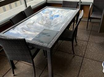 outdoor table / chair set (Chelsea)
