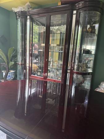 Free China Cabinet, Dining Table and chairs (Astoria)